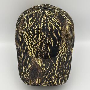 Vintage Feather Flage Duck Camouflage Hunting Strapback Hat Cap RARE